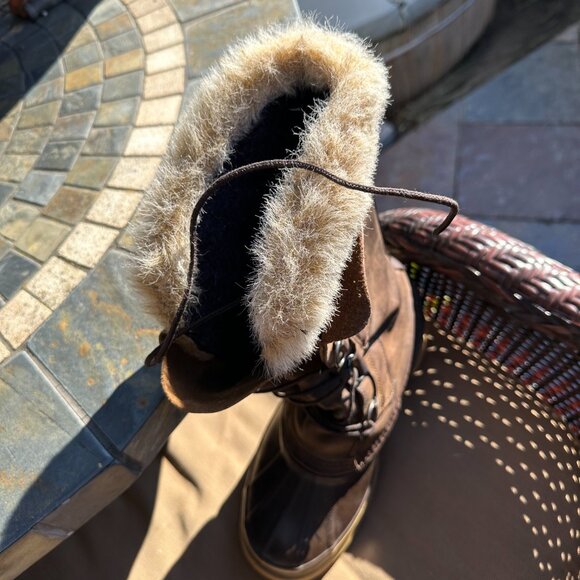 Rare! Sorel Verdun II dark chocolate, tall, M7/W10 main image 12